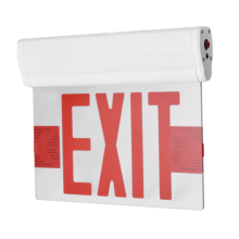 UL cUL Listed plastic LED Exit Sign edge-lit